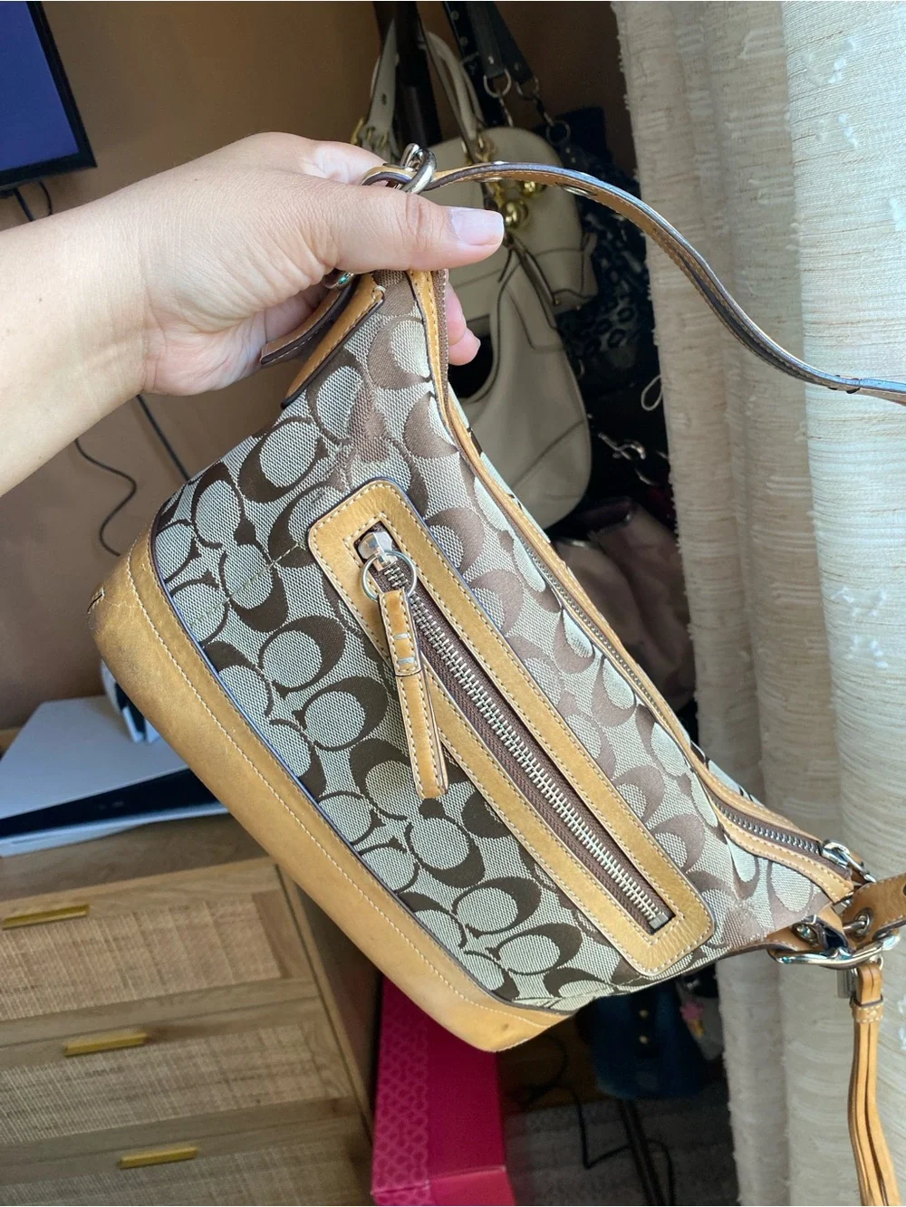Coach East West Duffle shoulder bag
